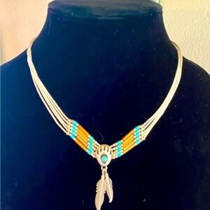 Carolyn Pollack Liquid Silver Bear Paw Necklace